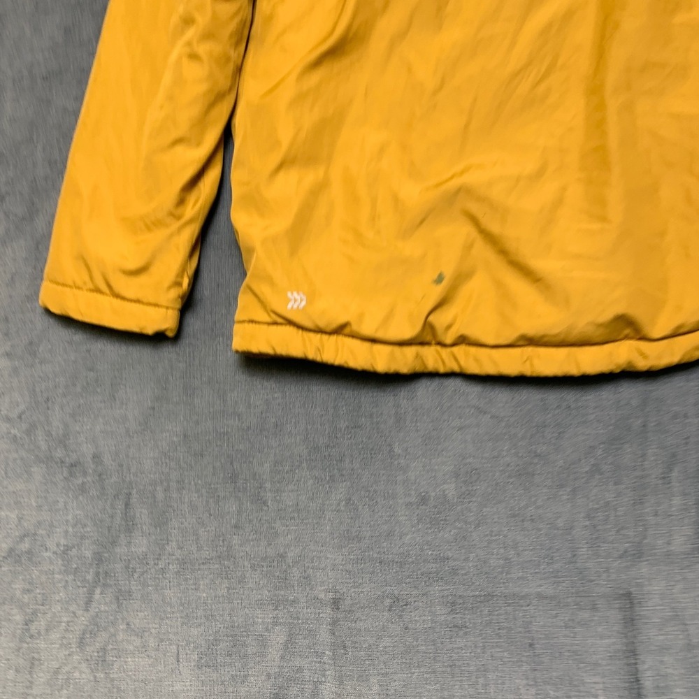 All in Motion Reversible Jacket Boy XL Yellow Water Resistant Mock Neck Full Zip - Picture 11 of 15